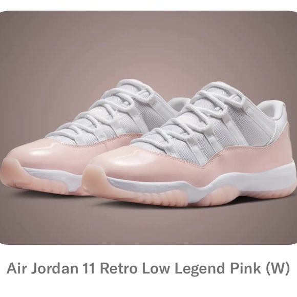 Air Jordan retro 11 pink low release 6/22